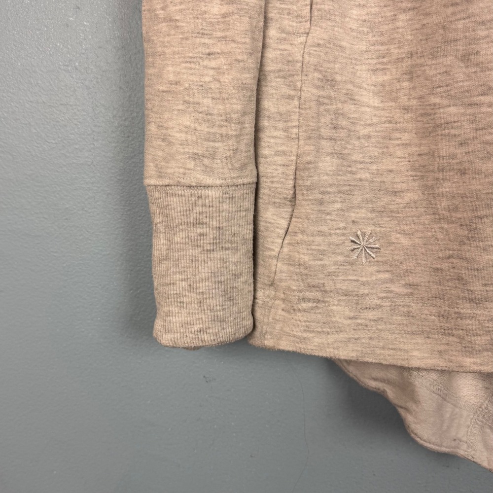 Athleta Pranayama Restored Wrap Cardigan Sweater Women's XXS Gray Modal Blend - Picture 3 of 5